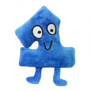 Peluche Gaibosi Anime Battle for Dream Island BFDI, poupee en peluche, feu, fleur, feuille, chiffres X, cadeau de Noel educatif - Neuf