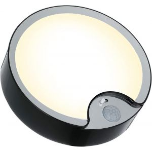 KAL-Plafonnier Led À Détecteur De Mouvement, Lampe De Plafond Intérieure Super Lumineuse À Piles, Pour Grenier, Buanderie, Garage, Couloir, Escalier, 18,3Cm 300Lm N Lumière Chaude - Neuf