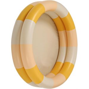 Piscine Gonflable Bébé Rétro Blow Up Piscine Famille Style Piscine d'eau épaissie (Bande Verte) - Neuf