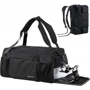 Acdsgd-Sac De Sport Homme Femme Avec Compartiment De Chaussures Et Poche Humide Sacs De Voyage 45l Duffel Bag Trousse Toilette Pour Gym Sport Voyage Yoga Fitness Weekend - Neuf