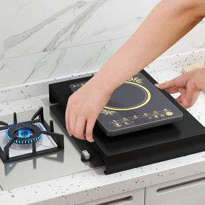 (Noir)Cuisiniè Re À Gaz En Acier Inoxydable Couverture Planche À Nouilles - Neuf