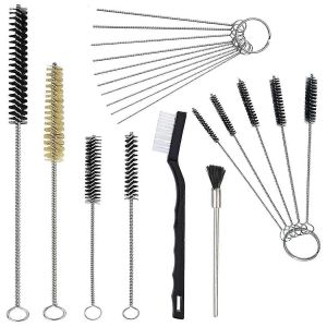 Kit de nettoyage pour pulvérisateur 17 pièces,outil de nettoyage multi-usages pour pinceaux - Neuf