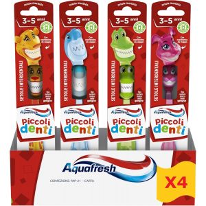 Kalanka-Lot De 4 Brosses &Agrave; Dents De Lait Douces Pour Enfants De 3 &Agrave; 5 Ans - Neuf