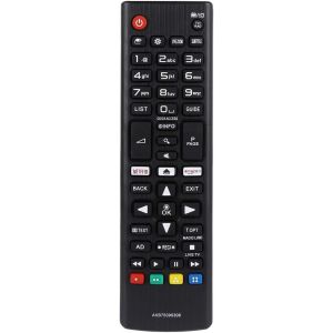 Remplacement Telecommande Lg Pour Telecommande Lg Smart Tv Pour L G Universelle Tv Avec Boutons Netfllx Amzen[Z20] - Neuf