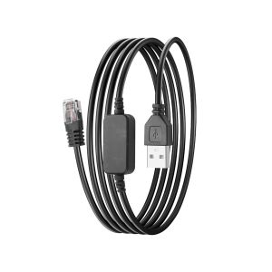 JGD-C&acirc;ble d'alimentation pour d&eacute;tecteur de radar USB vers RJ11 C&acirc;ble de prise 5 V &agrave; 12 V C&acirc;ble d'alimentation de remplacement pour d&eacute;tecteur de radar C&acirc;ble adaptateur Boost - 5,57FT - Neuf