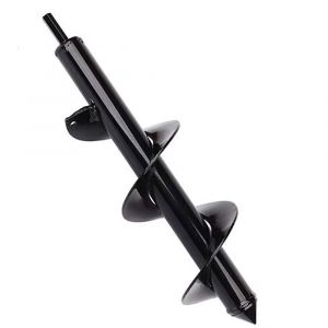 Foret hélicoïdal de jardin,tarière de jardin,tarière pour visseuse sans fil,foret de plantation,tarière pour perceuse,planteur de bulbes,outil de creusage pour planter et percer,9 x 40 - Neuf