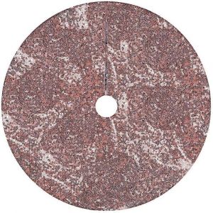 Jupe de sapin de No&euml;l &agrave; paillettes, coussin d&eacute;coratif dor&eacute; double couche de 122 cm, facile &agrave; porter - Neuf