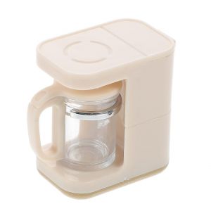 Machine &agrave; caf&eacute; miniature pour maison de poup&eacute;e &iquest; Accessoire de cuisine en ABS de haute qualit&eacute; pour d&eacute;coration de mini-maison DIY - Neuf