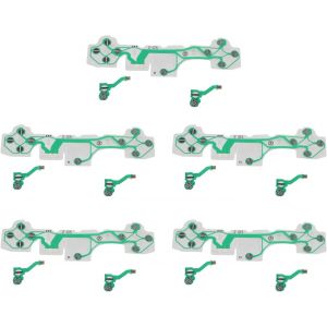 Shiba-Lot De 5 Câbles Ruban Flexibles Pour Poignée Ps5, Carte De Circuit Imprimé Flexible De Remplacement Pour Manette De Jeu Fpc [7 - Neuf