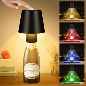 Kal-Lampe De Table Led Rechargeable, Lampe Tactile Avec Batterie 5200 Mah 3000 K + Gradation Rvb, Étanche Ip54 Pour Intérieur Et Extérieur, Restaurant, Bar - Neuf