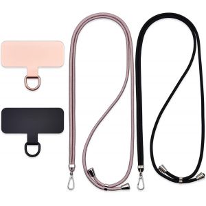 Tianyi-Cordon Universel Pour Téléphone Portable, Autocollants Métalliques Pour Téléphone Portable, Cordes Réglables, Bretelles Ou Bretelles Pour Libérer Les Mains. - Neuf