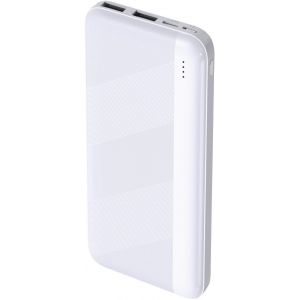 KALANKA-Chargeur portable 10 000 mAh - Double sortie USB C - L&eacute;ger - Compatible avec iPhone 14/13/12/11, iPad, Samsung, etc. (Blanc) - Neuf