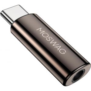 KALANKA-Adaptateur de Prise de Casque USB-C vers 3,5mm avec DAC, Convertisseur Audio Hi-FI et Micro en Alliage de Zinc Haute R&eacute;solution, Compatible avec Galaxy, Pixel, Xiaomi, iPhone et iPad - Neuf