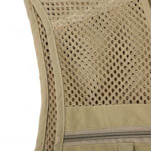 Gilet Multi-Poches Respirant En Maille A Sechage Rapide Pour Homme, Ideal Pour La Peche, La Photographie Ou L'exterieur, Taille Xl - Neuf