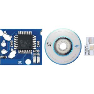 Kal-Kit De Mise À Niveau De Jeu (Blanc, Version : Pal) Compatible Avec Gamecube Sd2sp2 Mircro Carte Sd Sdl Tf Lecteur De Carte Xeno Chip Mini Disc Pièces De Rechange - Neuf