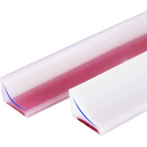 200cm Blanc Silicone Écran De Douche, Douche Seuil D'auto-Adhésives D'eau De Barrage, Pliable Douche De Plain-Pied Anti-Débordement-Bar, Douche Joint De Porte De Barrière Et D'un S - Neuf