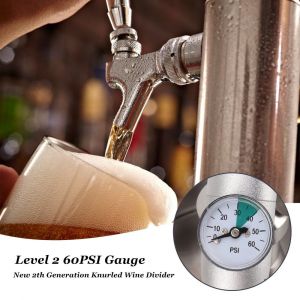 Bière Mini Keg System 2L En Acier Inoxydable Mini Keg Growler Tap System Home OB - Neuf