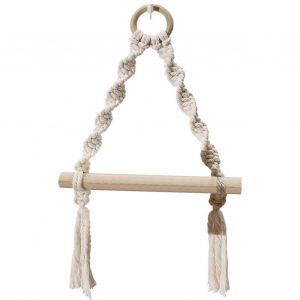 Porte-papier toilette Pas de rouleau de perçage Porte-papier Distributeur de papier de corde de chanvre Porte-rouleau de papier toilette - Neuf