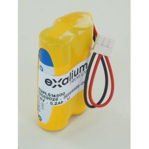 Pile lithium 3.6V 5.2Ah pour clavier alarme SURTEC Star-Vox - Neuf