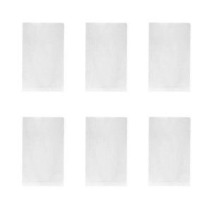 Lot de 6 chaussettes élastiques pour écumoire de piscine ¿ Sacs filtrants en maille ultra-fine pour des piscines propres - Neuf