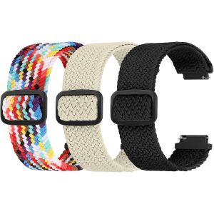 Kal-Bracelet De Montre En Nylon Libération Rapide 16mm 18mm 20mm 22mm, Sangle De Sport Respirante Réglable En Douceur Pour Homme Femme - Neuf
