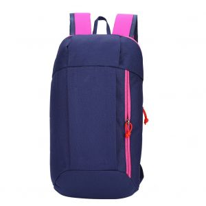Sac a dos de voyage Anmeilu, petit sac d'escalade, sac de camping en plein air, cartable (bleu fonce + violet) - Neuf