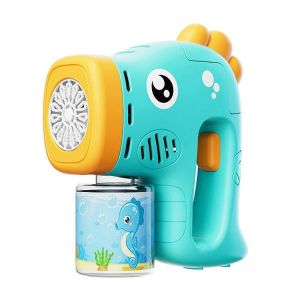 Souffleur de savon automatique électrique pour enfants à bulles avec bleu clair - Neuf