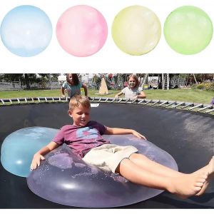 2pcs Enfants Bulle Boule Jouet G&eacute;ant Gonflable Eau Beach Boule En Caoutchouc Jelly Balls Ballskids Bubble Ball Toy G&eacute;ant Eau Gonflable Beach Caoutchouc - Neuf