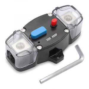 Disjoncteur 12-48 V CC 300 A avec réarmement manuel - Neuf