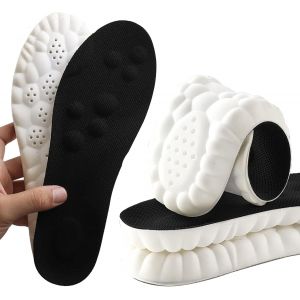 Kalanka-Semelles Int&eacute;rieures En Mousse &Agrave; M&eacute;moire De Forme Avec Support De La Vo&ucirc;te Plantaire, Pour Homme Et Femme, Semelles De Massage Confortables, Semelles De Rechange Pour Chaussures De Sport, Cha - Neuf