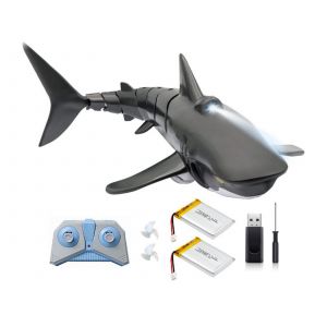 Requin t&eacute;l&eacute;command&eacute; pour jouer dans la piscine et dans la salle de bain - Neuf