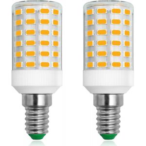 Kalanka-E14 Led Mais Birne 5w 12v Ersetzt 60w Gl&iquest;&sup1;Hlampe T22 Nicht Dimmbar Kerzenlamp Warmwei? 3000k F&iquest;&sup1;R Wohnmobil Garage Garage Dekorlampe Bateau Cour Beleuchtung Nicht Dimmbar, 2er-Pack[Mehrweg] - Neuf