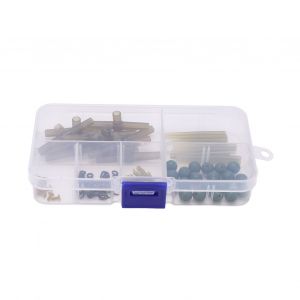 Kit De 71 Manchons Anti-Emmelement, Coudes Lateraux, Emerillons Durables, Accessoires De Peche A La Carpe - Neuf