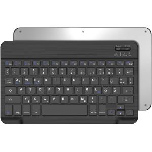 KAL-, Clavier Bluetooth Pour Ipad/Tablettes Android, Disposition Allemande Qwertz 10 Pouces Sans Fil, Magnétique, Ultra Léger, Pour Ipad/Samsng Galaxy Tab/Lenovo Tab/Xiaomi Pad Noir - Neuf