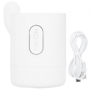HJLIAN Humidificateur d'air 330 ml en forme de cactus, mini diffuseur d'aromatherapie USB de bureau, blanc - Neuf
