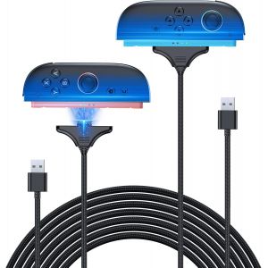 Gjfty-2-Pack 3m Câble De Charge Magnétique Pour Nintendo Switch 2 Joy-Con (2025), Fast Charging Cord Accesories Pour Joycon 2 Contrôleur Ports Usb Nylon Tressé, Replacement Charge Rapide Pour Ns2 Joy - Neuf