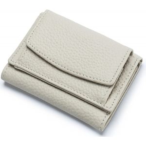 Portefeuille Femme Cuir Porte Monnaie Femme Petit Avec Fermeture Éclair Poche À Monnaie Mini Portefeuille Femme, Bleu - Neuf