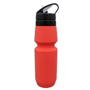 Bouteille D'eau Pliable,Bouteille D'eau De Randonn&eacute;e Pliable En Silicone De Qualit&eacute; Sup&eacute;rieure Et R&eacute;utilisable,Rouge - Neuf