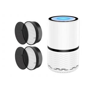 Lot de 2 filtres &agrave; charbon actif pour purificateur d'air Levoit LV-H132 - Neuf