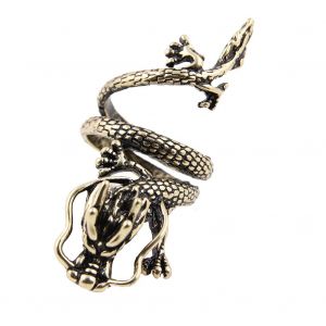 Bague Ajustable Unique En Forme D'animal, Cadeau Ideal Pour Hommes Et Femmes - Neuf