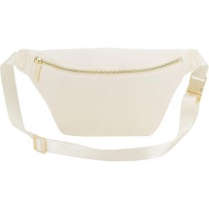 SJZG-Sac Banane, Sac &Agrave; Bandouli&egrave;re, Sac De Stade En Nylon R&eacute;sistant &Agrave; L'Eau, Beige, Large, Tendance - Neuf