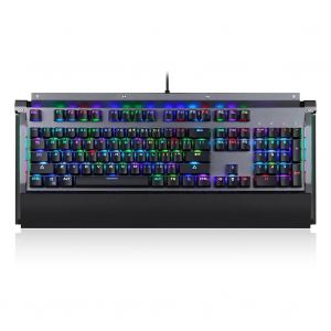 Clavier M&eacute;canique Rgb 104 Touches Usb 2.0 Kailh Box Switch Filaire Vitesse De R&eacute;ponse Rapide - Neuf