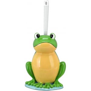 Lbgwp60-De Toilette De Salle De Bain Ensemble De Support Ménager Forme De Grenouille Bol Nettoyage Outil De Nettoyage De De Toilette Créatif - Neuf