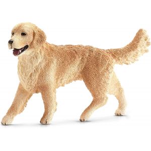 Eryi-16395 Golden Retriever, Femelle, Dès 3 Ans, Farm World - Figurine, 2 X 7 X 5 Cm - Neuf