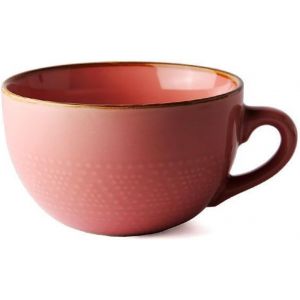 Eryi-Grande Tasse À Café En Céramique 700 Ml - Bol À Café Avec Anse - Tasse À Thé - Salade - Cadeau D'anniversaire, De Noël Pour Votre Meilleure Amie (Rose) - Neuf