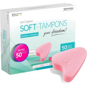 Kalanka-Soft Tampons Mini I 50 Pcs I Pour Le Sport, La Natation & Le Spa I &Eacute;ponges Menstruelles Ultra Douces I Insertion & Retrait Faciles I Mini Tampon Doux Sans Fil - Neuf