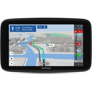 VornixorSarlshop-GPS Voiture GO Discover, 5 Pouces, Info Trafic, Alertes de Zones de Danger, Cartes Monde, Mise &agrave; Jour Rapide Via WiFi, Parking, Prix du Carburant, Fixation Magn&eacute;tique Aliment&eacute;e Noir - Neuf