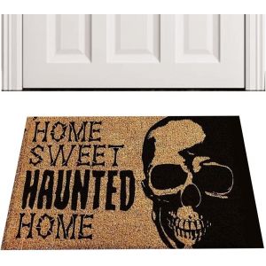 Paillasson D'halloween | Tapis D'entrée Extérieur En Polyester 40 X 60 Cm - Tapis De Cuisine Et De Salle De Bain, Décoration De Fête D'halloween - Neuf
