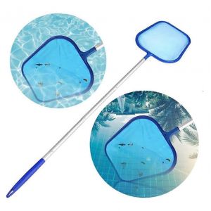 6 pièces de piscine skimmer net télescopique pole feuille skimmer net piscine nettoyant fournitures ho - Neuf