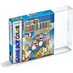 Mdy-: 10 X Boitier De Protection Plastique Pour Boite De Jeu Compatible Avec Console Nintendo Gameboy, Color, Advance (Gb, Gbc, Gba) - Neuf